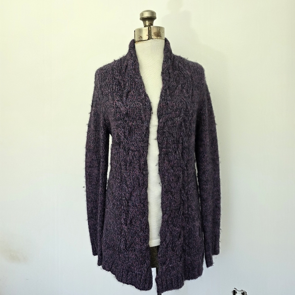 Berretti Size M Women's Purple Sweater Made In Italy